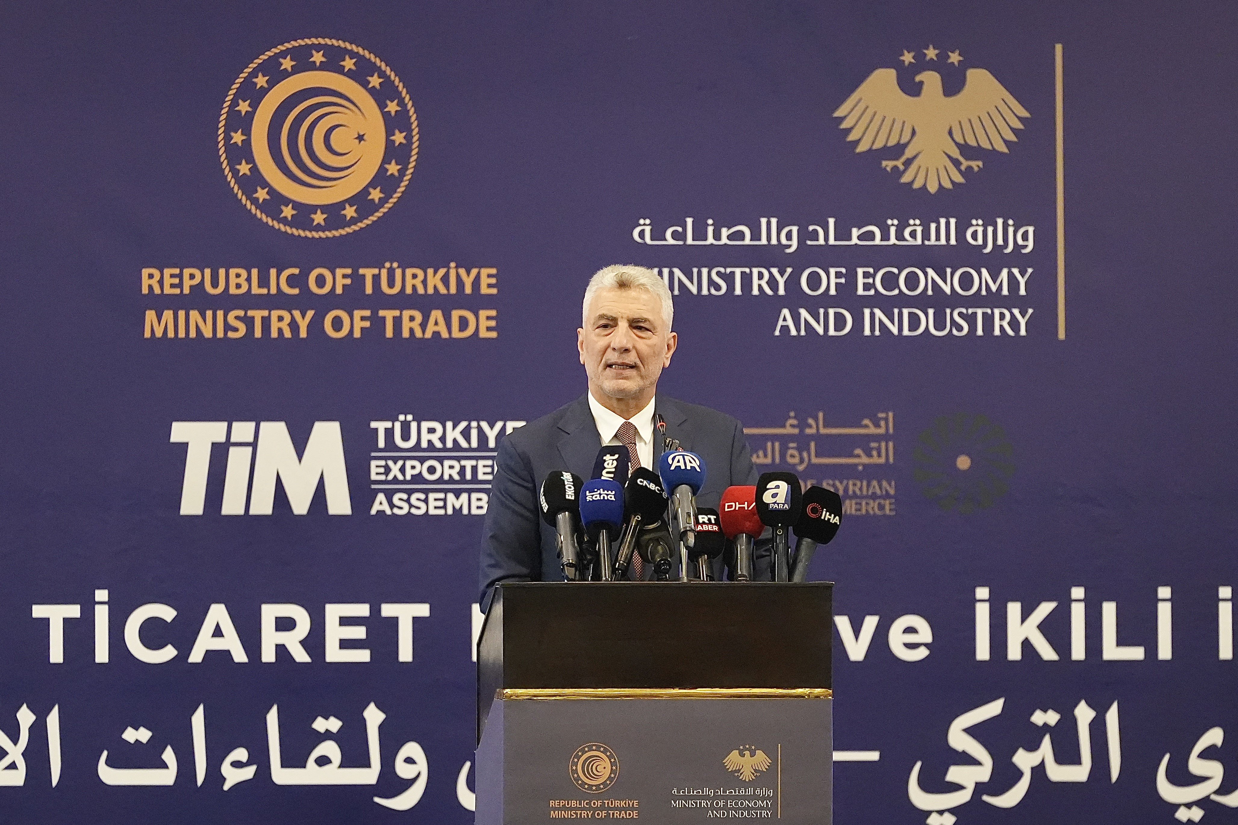 Ticaret Bakanı Ömer Bolat, Türkiye-Suriye