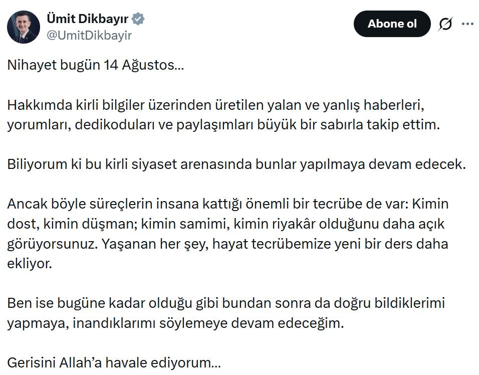 CHP'den istifa eden bağımsız Sakarya
