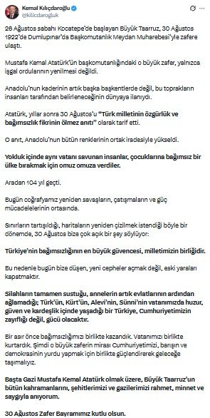 CHP Lideri Kemal Kılıçdaroğlu, 30
