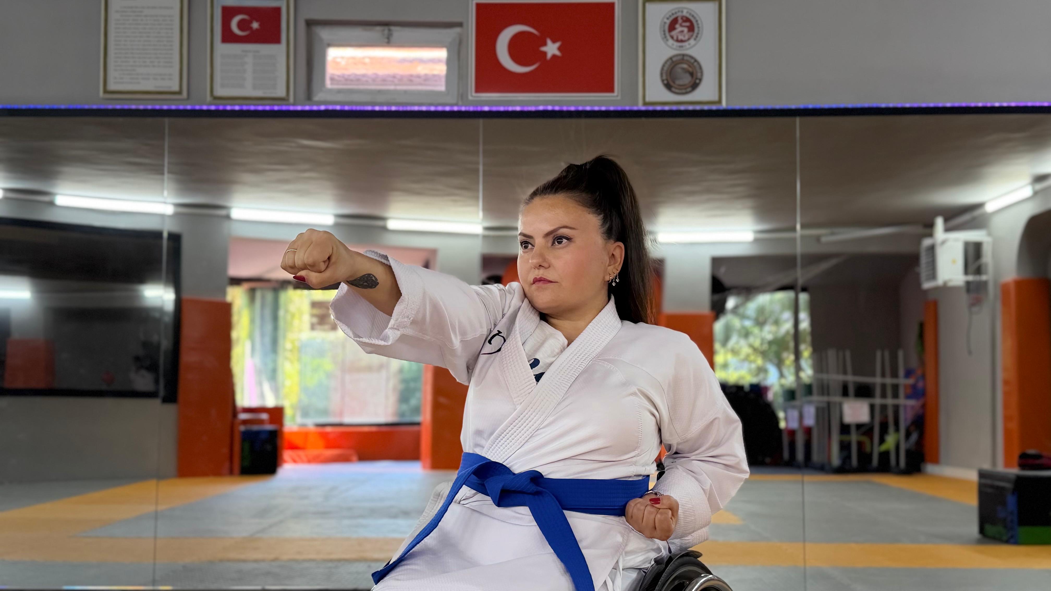 Ankara'da Spina Bifida hastası Şerife