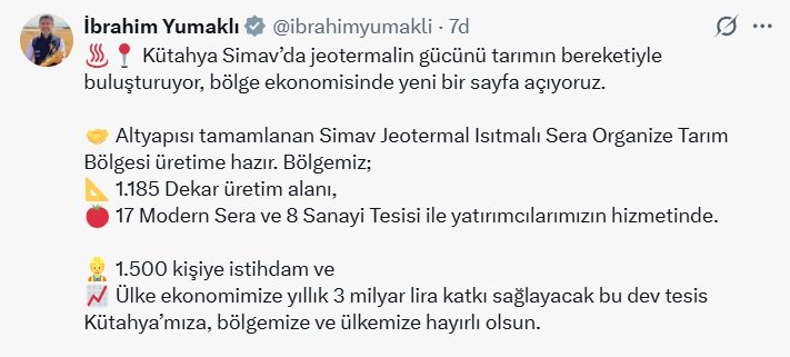 Tarım ve Orman Bakanı İbrahim