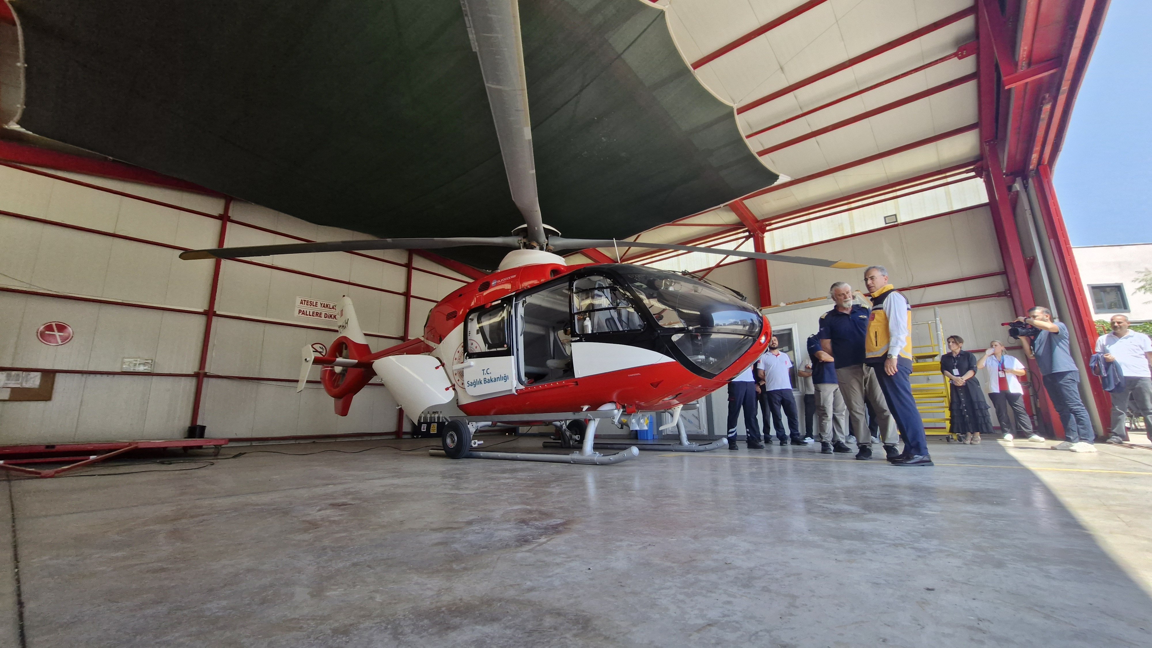 Diyarbakır'daki ambulans helikopter, 7 ayda