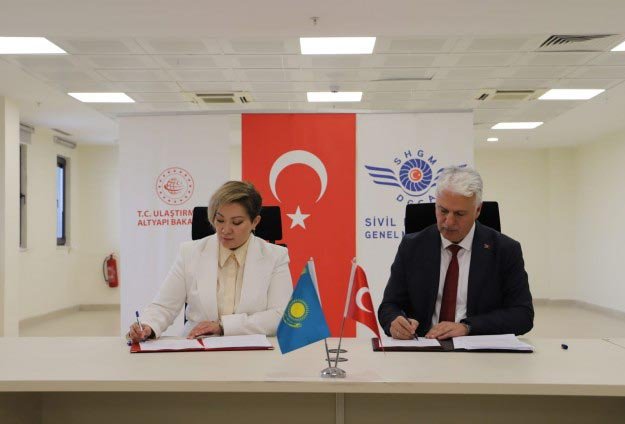 Türkiye ile Kazakistan arasında sivil