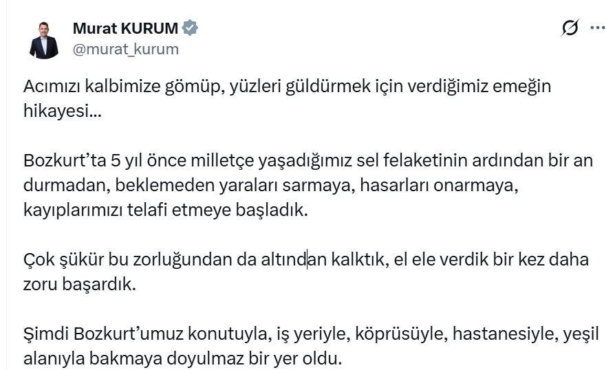 Çevre, Şehircilik ve İklim Değişikliği