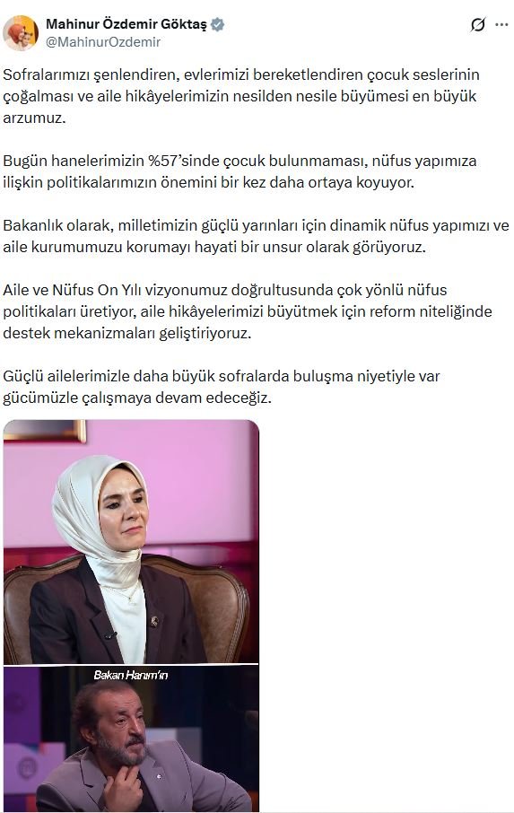 Aile ve Sosyal Hizmetler Bakanı
