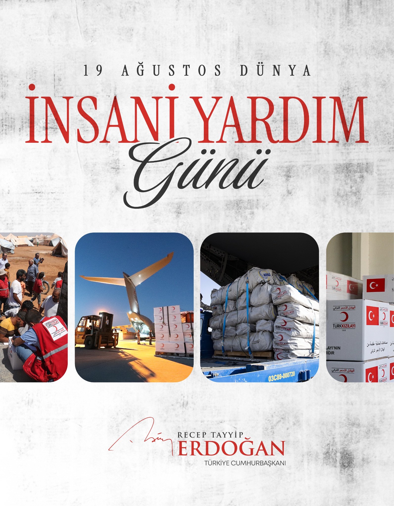 Cumhurbaşkanı Erdoğan, Dünya İnsani