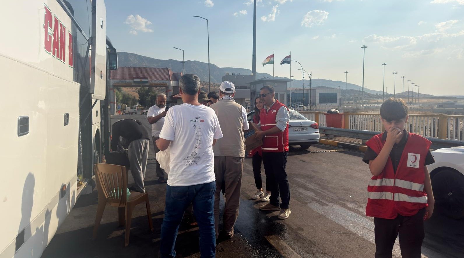 Irak'ın İbrahim Halil Sınır Kapısı'nda