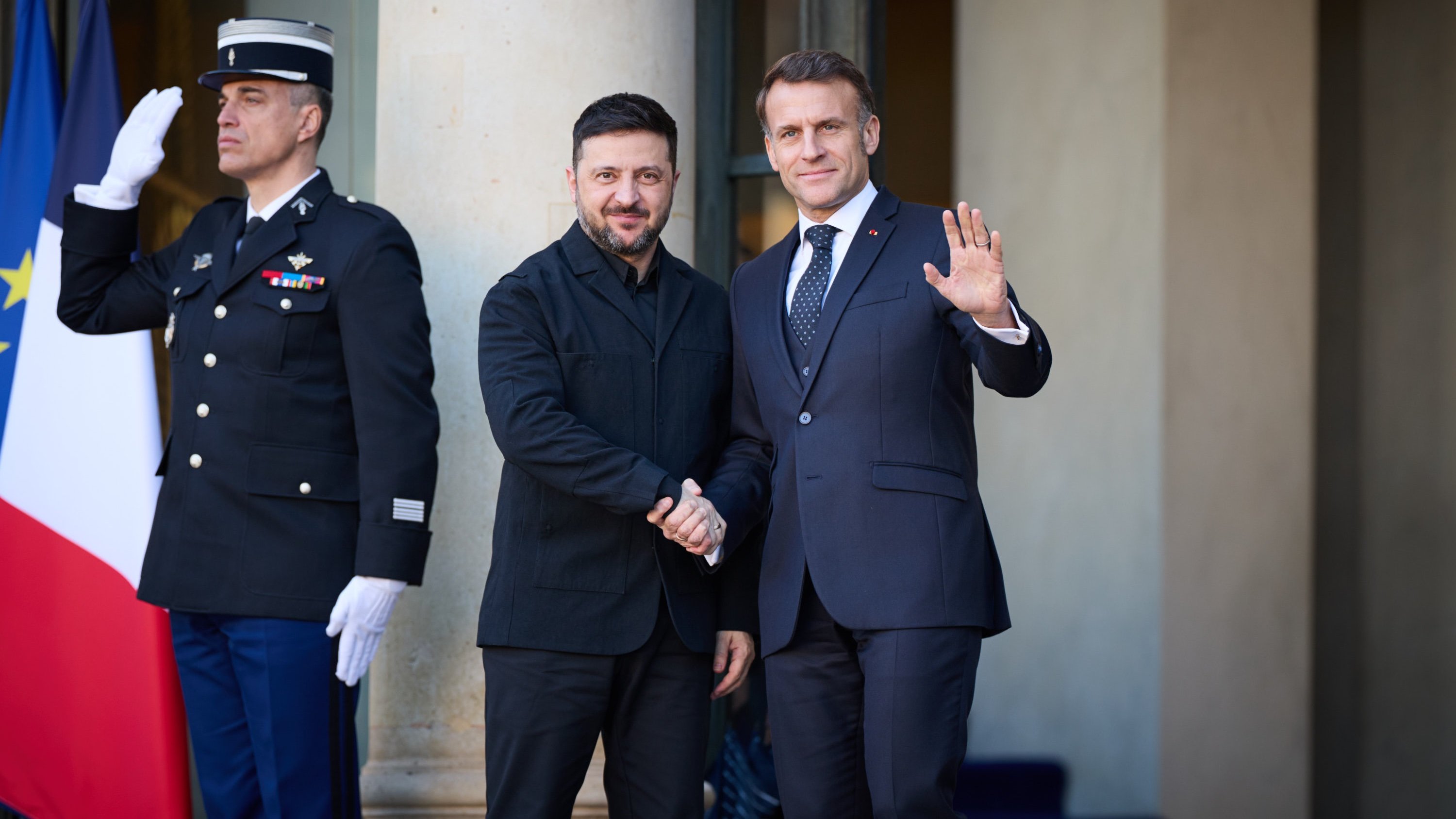 Fransa Cumhurbaşkanı Macron ve Ukrayna