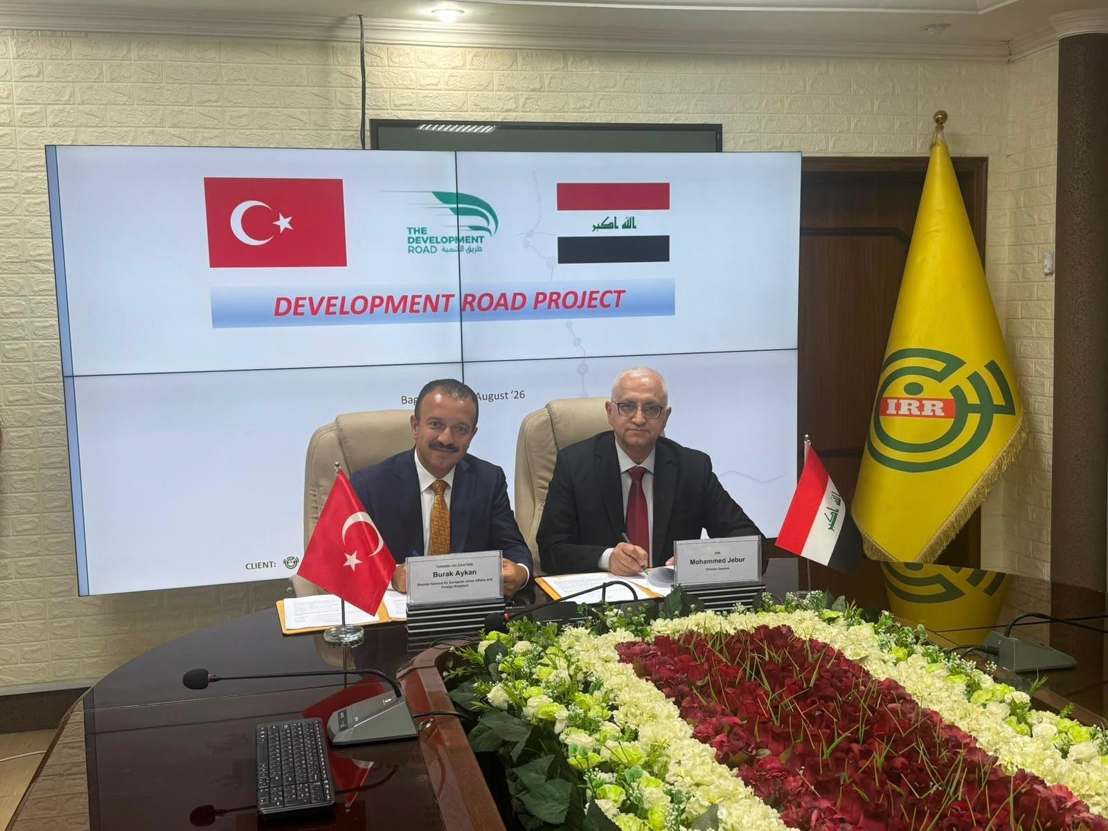 Kalkınma Yolu Projesi kapsamındaki demir