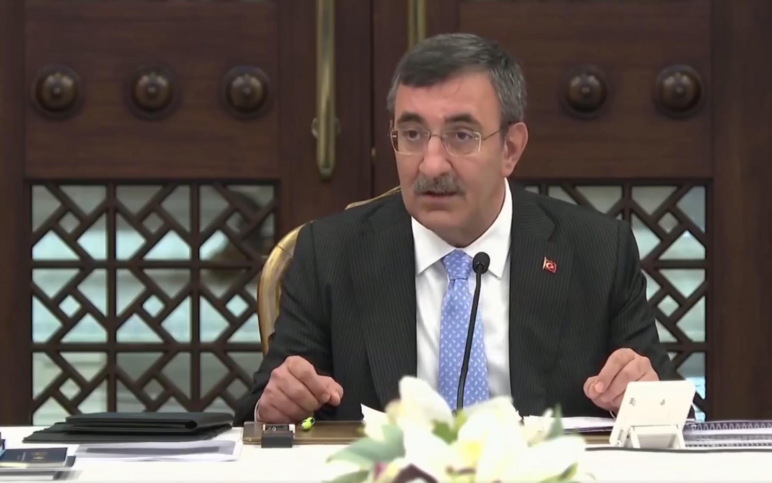 Cumhurbaşkanı Yardımcısı Cevdet Yılmaz,
