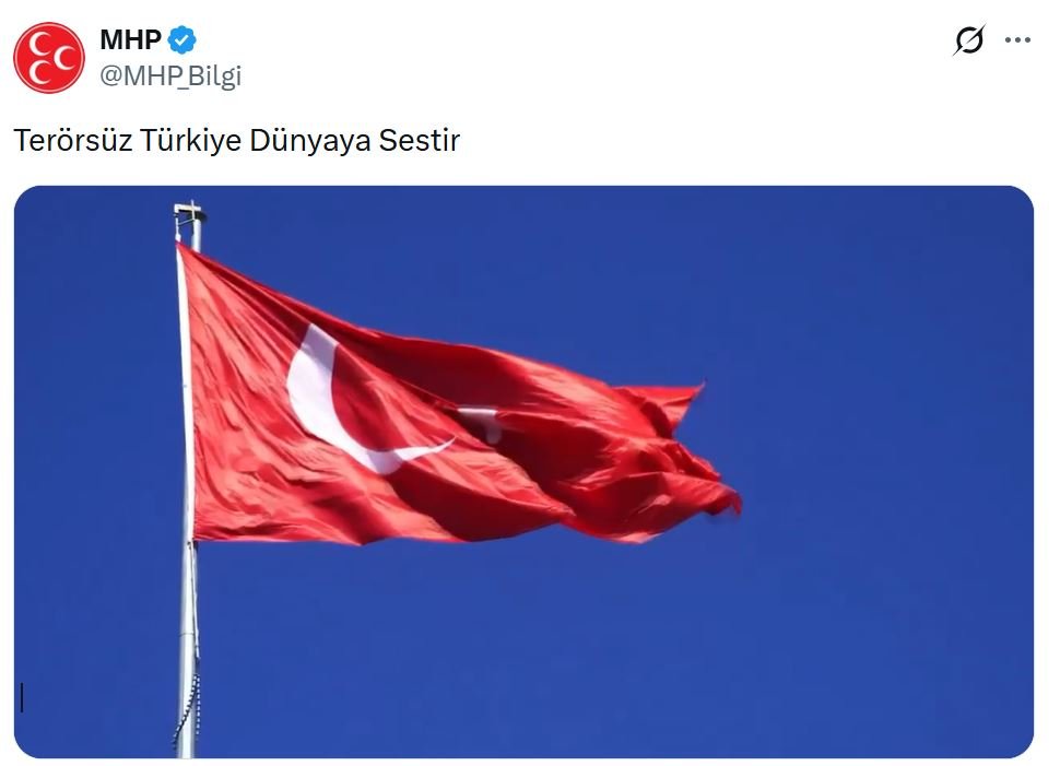 MHP'nin 'Terörsüz Türkiye' sürecine