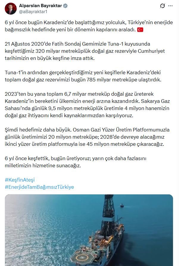 Enerji ve Tabii Kaynaklar Bakanı