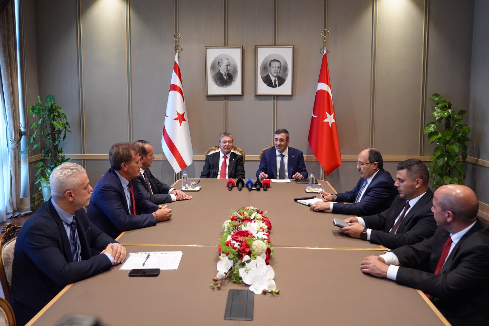 Cumhurbaşkanı Yardımcısı Cevdet Yılmaz, KKTC