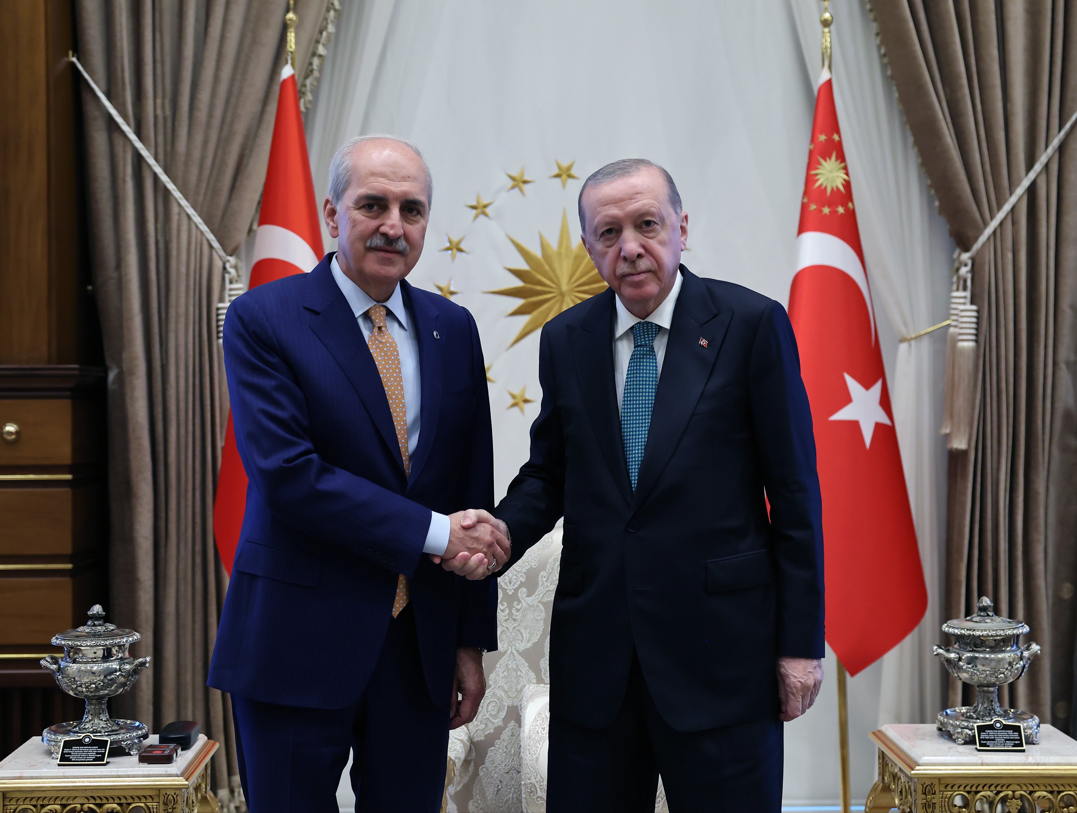 Cumhurbaşkanı Erdoğan, TBMM Başkanı Numan