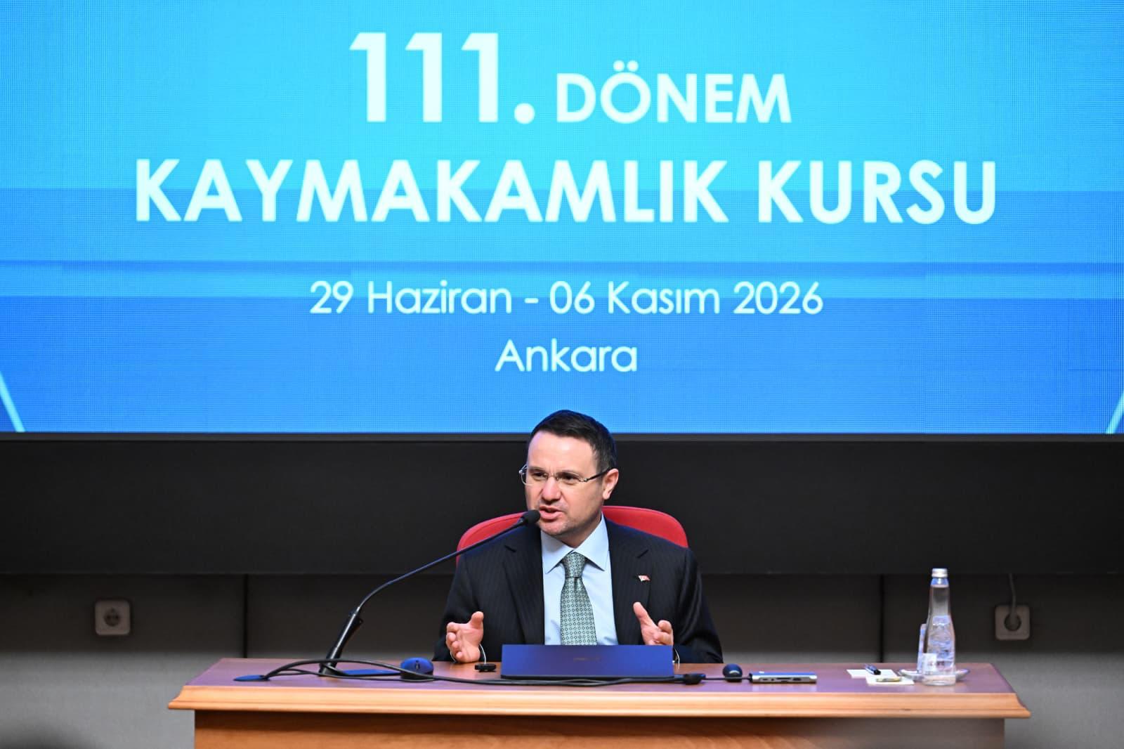 Adalet Bakanı Akın Gürlek, kaymakam