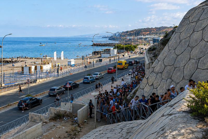 İspanya, Kuzey Afrika'daki Ceuta kentinde