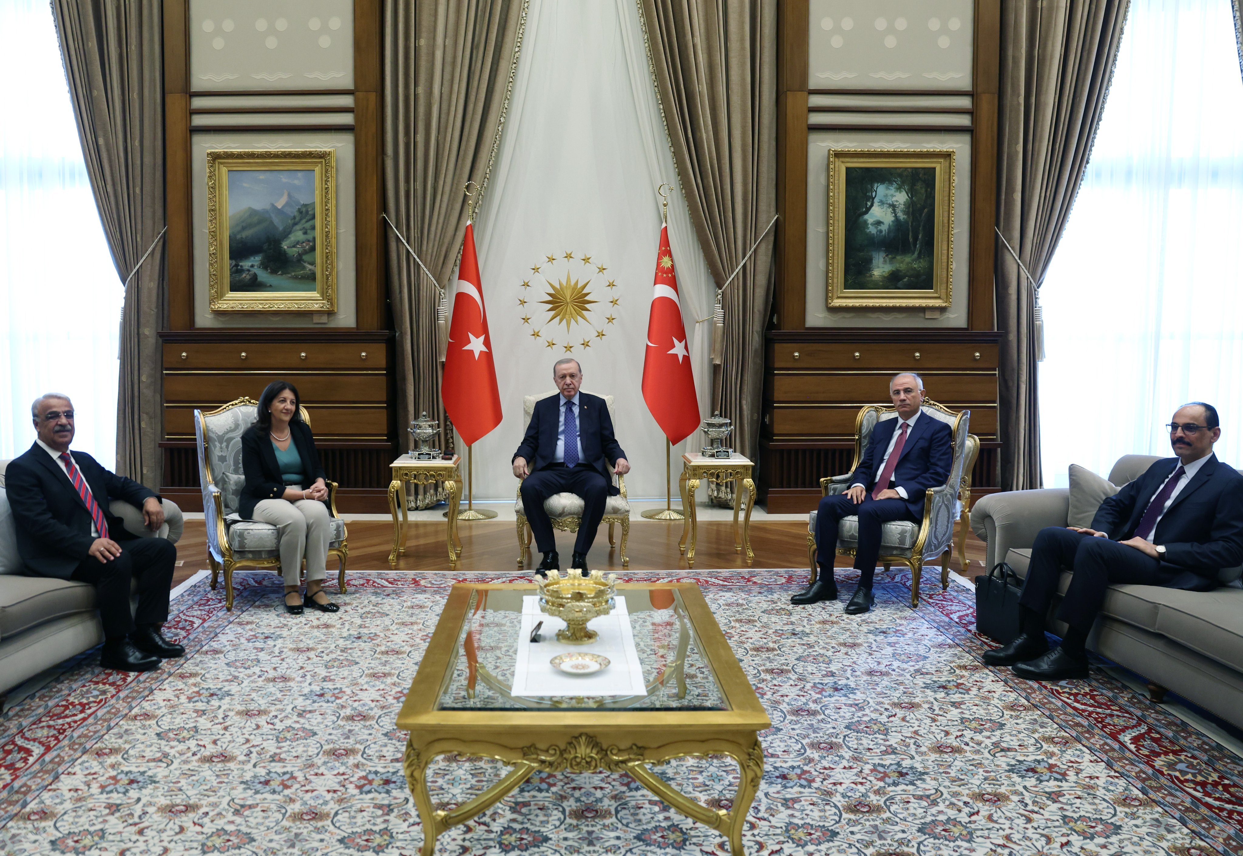 Cumhurbaşkanı Erdoğan, DEM Parti İmralı
