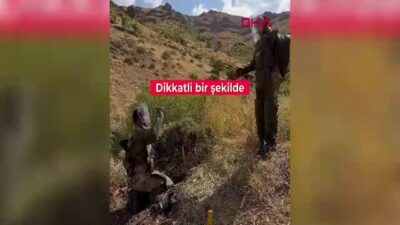 Hakkari'nin Çukurca ilçesinde mayın temizleme