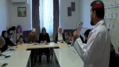 Gaziantep'te 56 yaşında okuma yazma