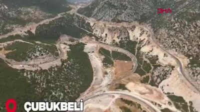 Antalya Çubukbeli Geçidi'nde yıllardır beklenen