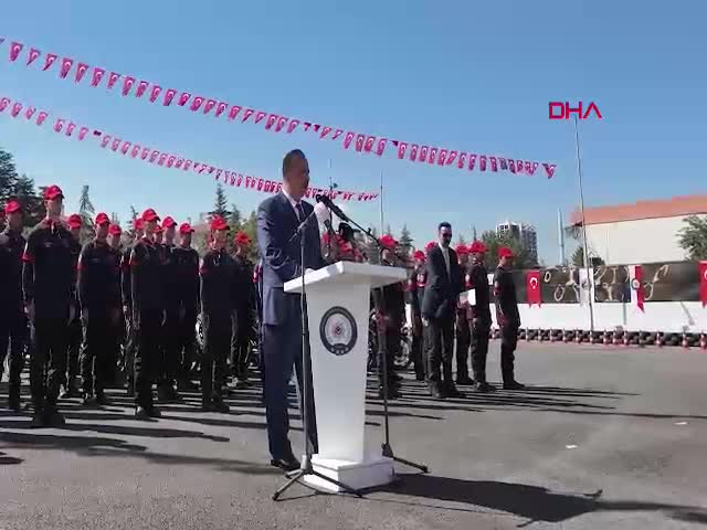 Ankara’da temel eğitimlerini tamamlayan