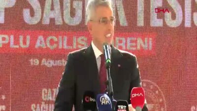 Sağlık Bakanı Kemal Memişoğlu, Gaziantep'te