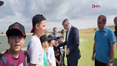Edirne'de su kaynaklarının balıklandırılması projesi