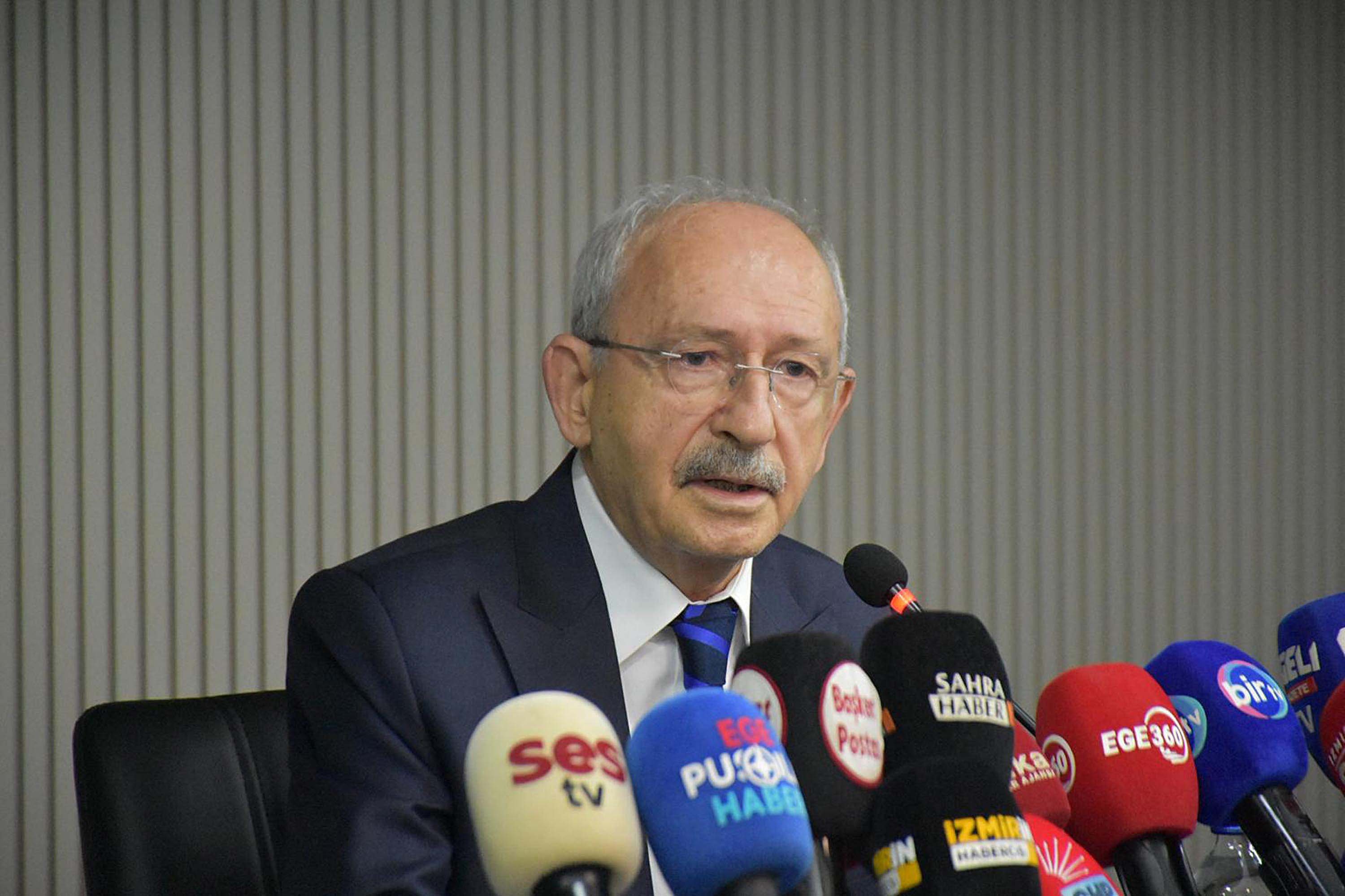 CHP lideri Kemal Kılıçdaroğlu, İzmir'de