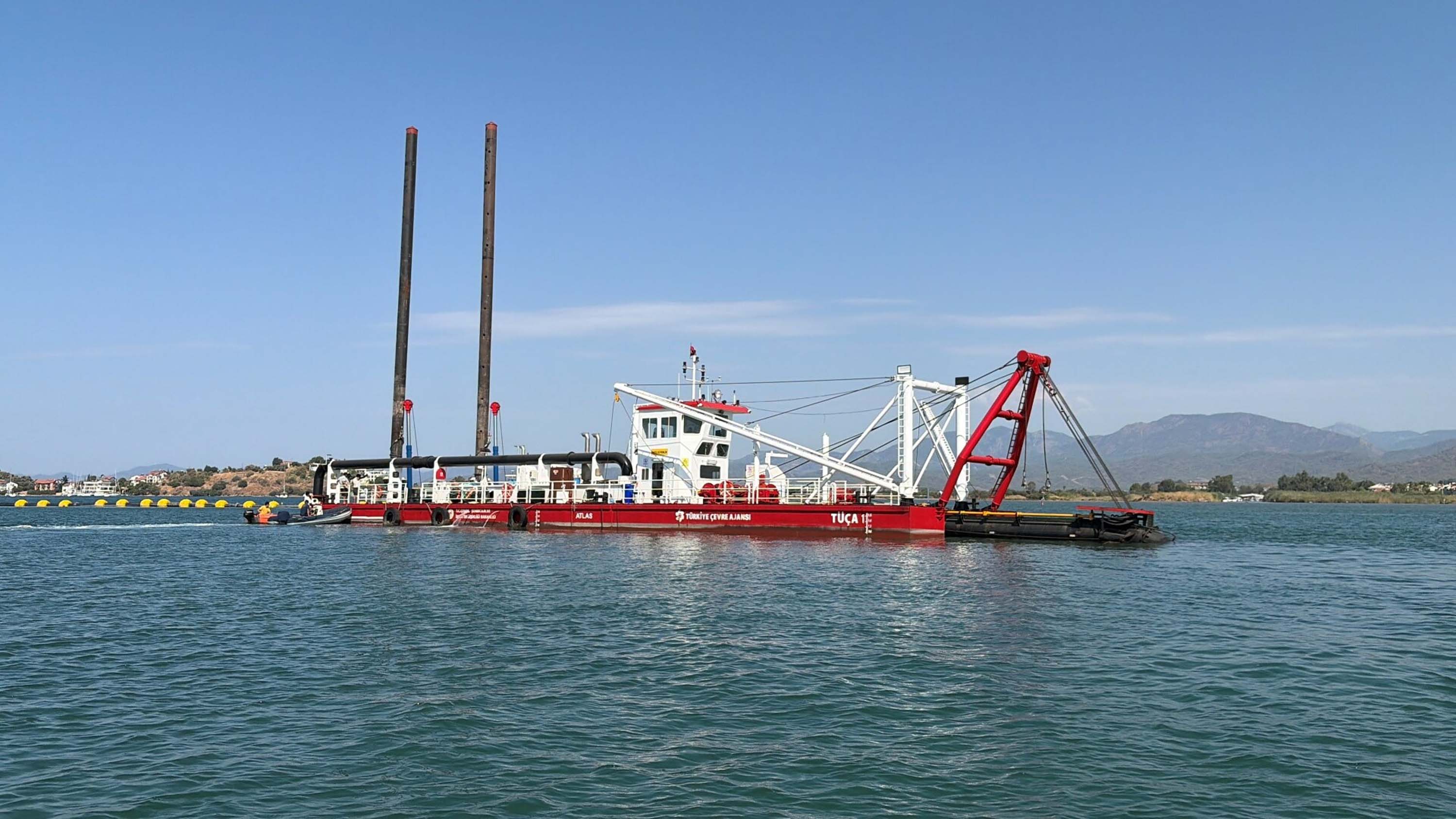 Fethiye Körfezi'nde 16 milyon metreküp