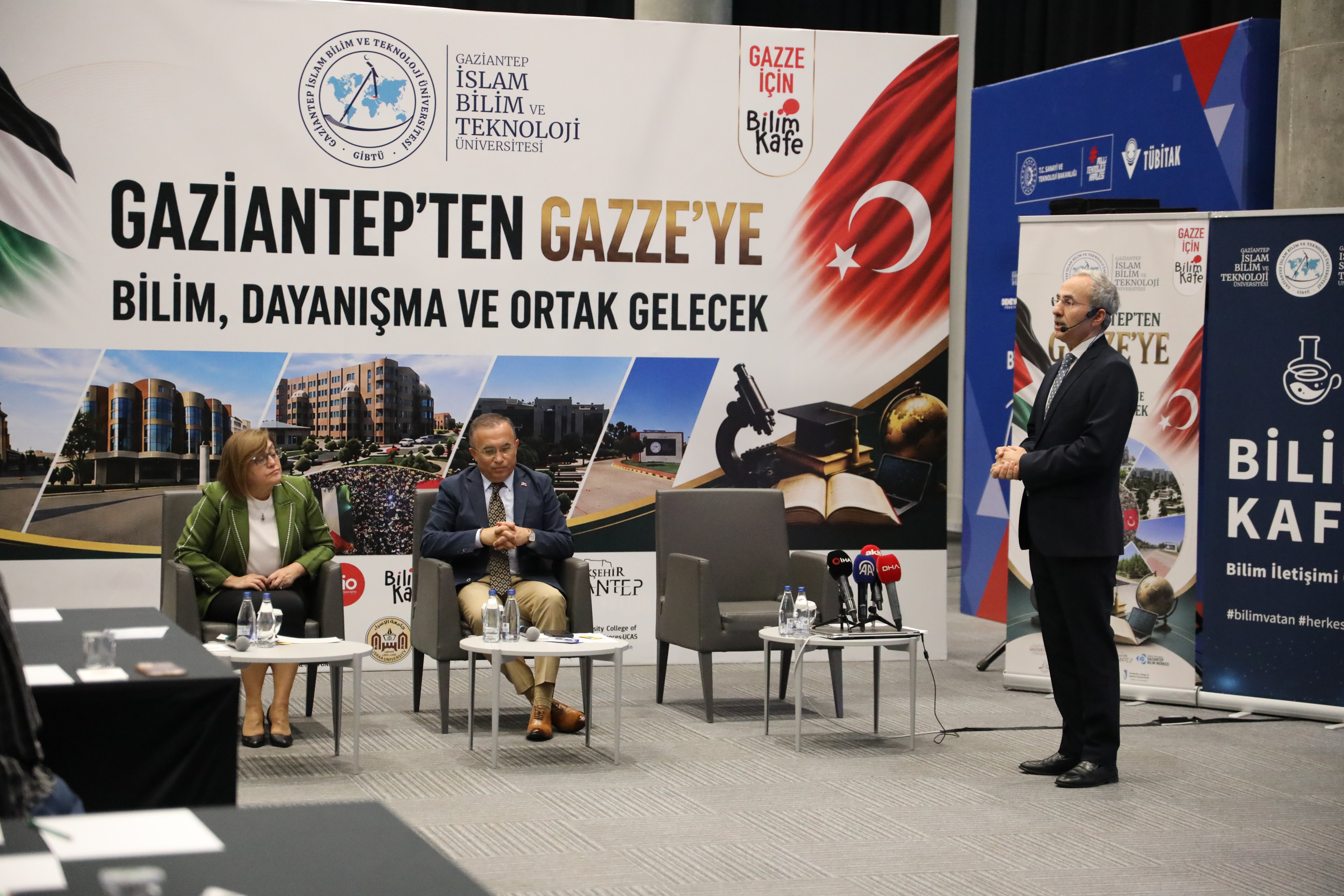 GİBTÜ'nün ev sahipliğinde düzenlenen Gazze