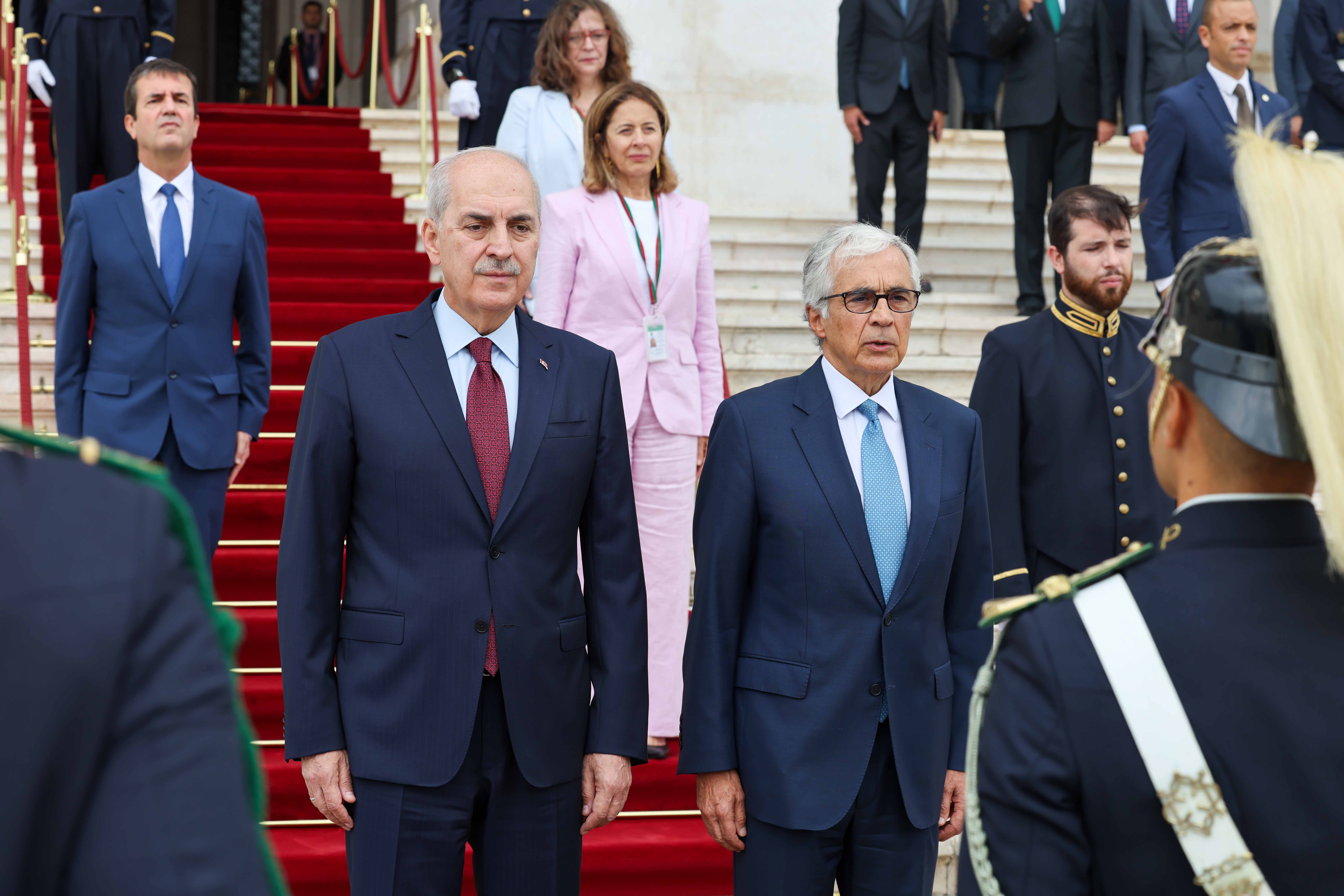 TBMM Başkanı Numan Kurtulmuş, Portekiz'in