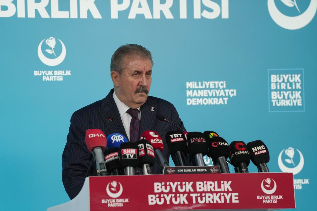 BBP Genel Başkanı Mustafa Destici,