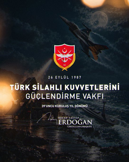 Cumhurbaşkanı Erdoğan, TSK'yı Güçlendirme Vakfı'nın