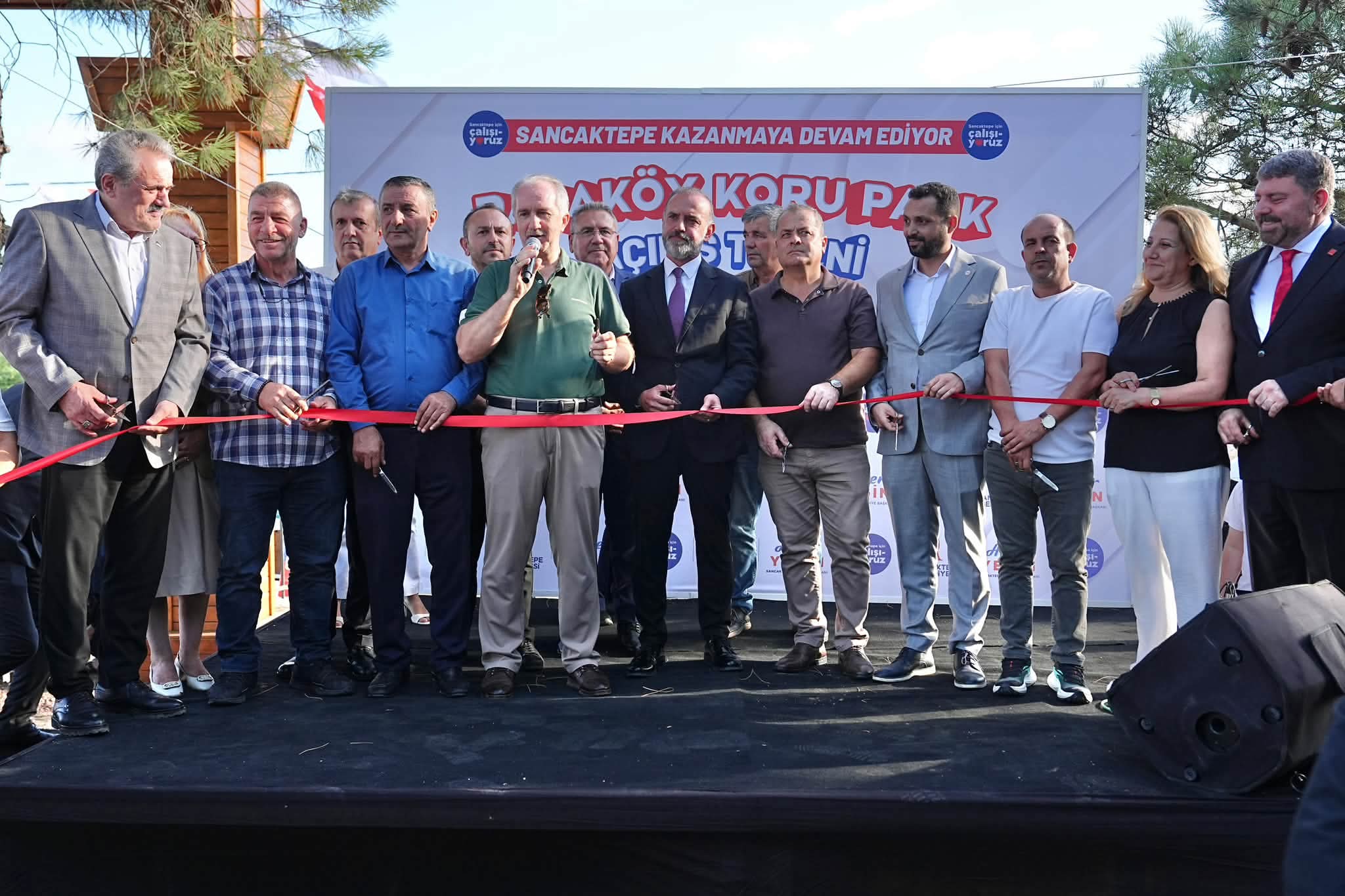 Sancaktepe’de Paşaköy Koru Parkı Büyük Bir Törenle Açıldı