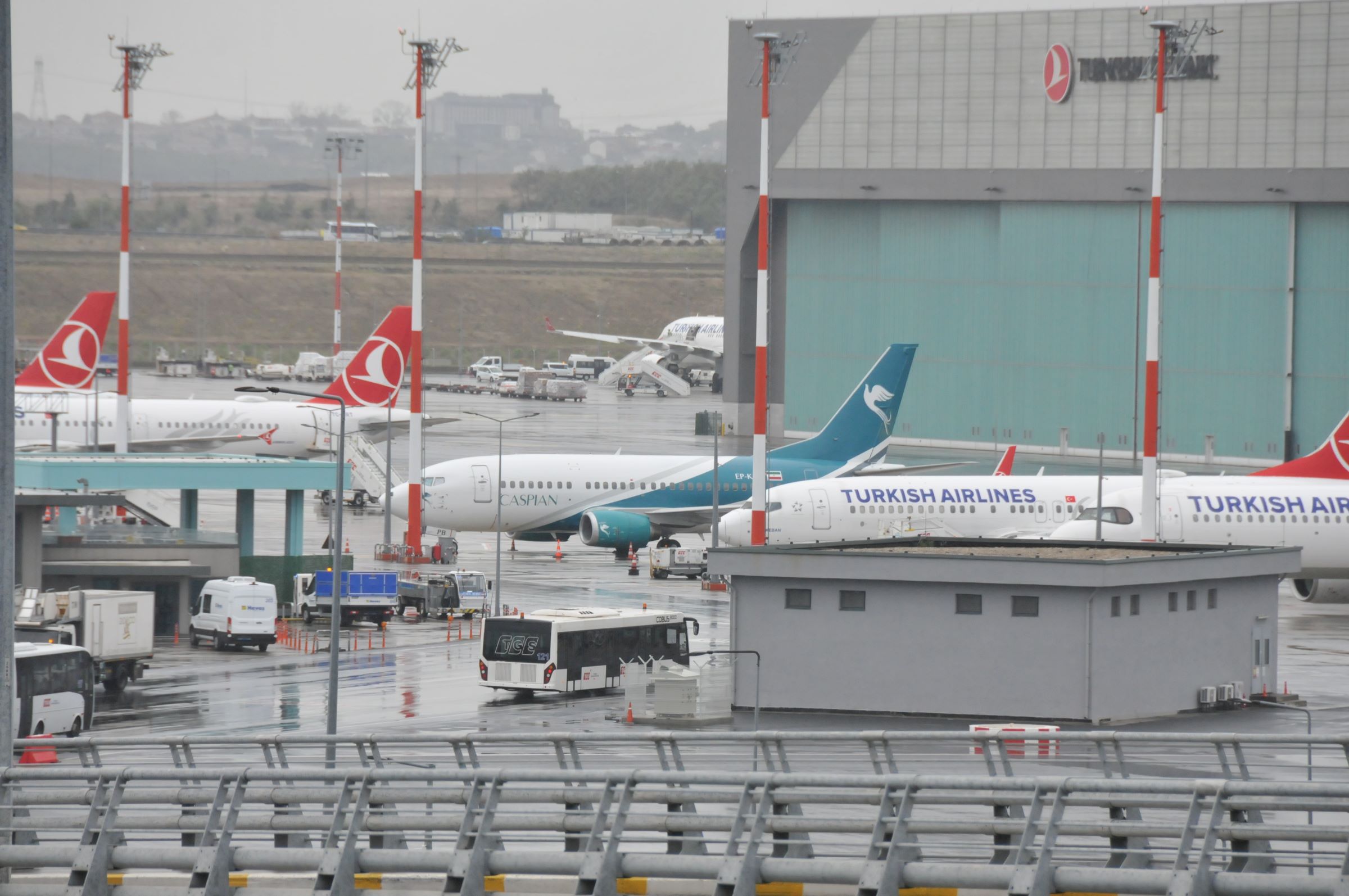 İstanbul Havalimanı'nda borcu nedeniyle haczedilen