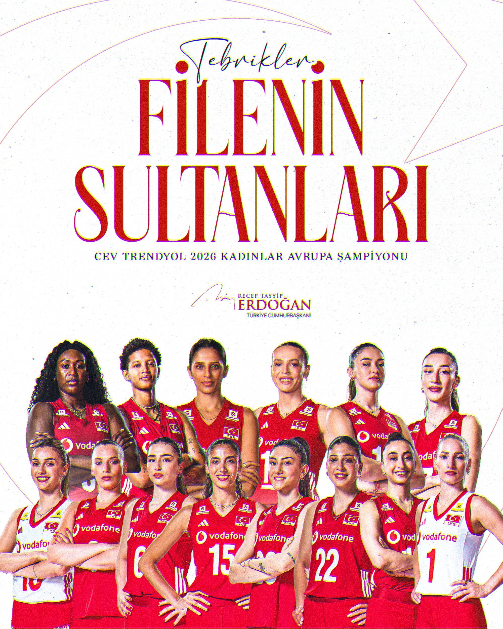 Cumhurbaşkanı Erdoğan, CEV Trendyol 2026