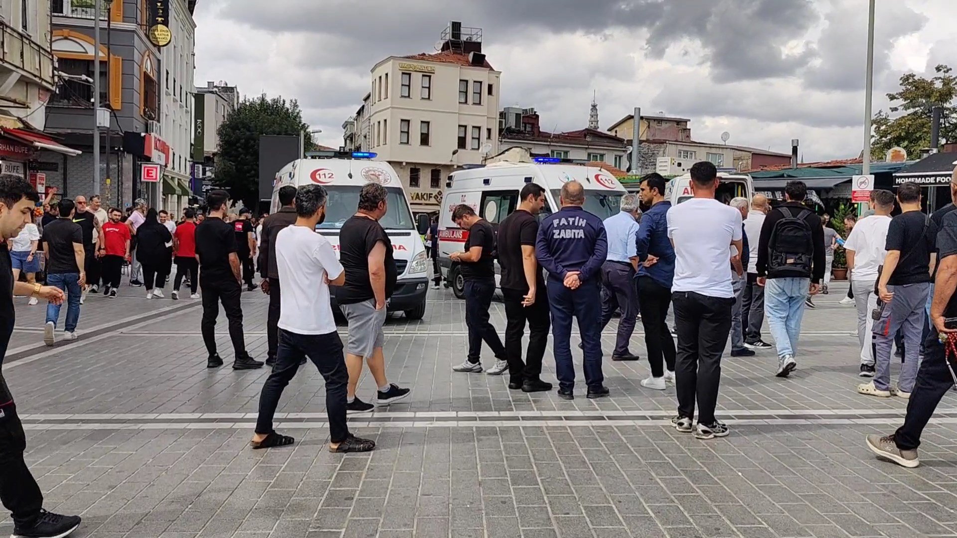 İstanbul Fatih'te bir döviz bürosunda