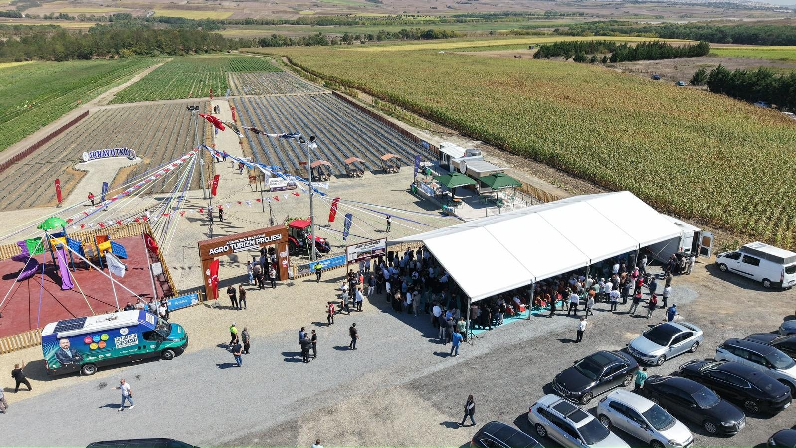Arnavutköy Belediyesi'nin hayata geçirdiği Agro