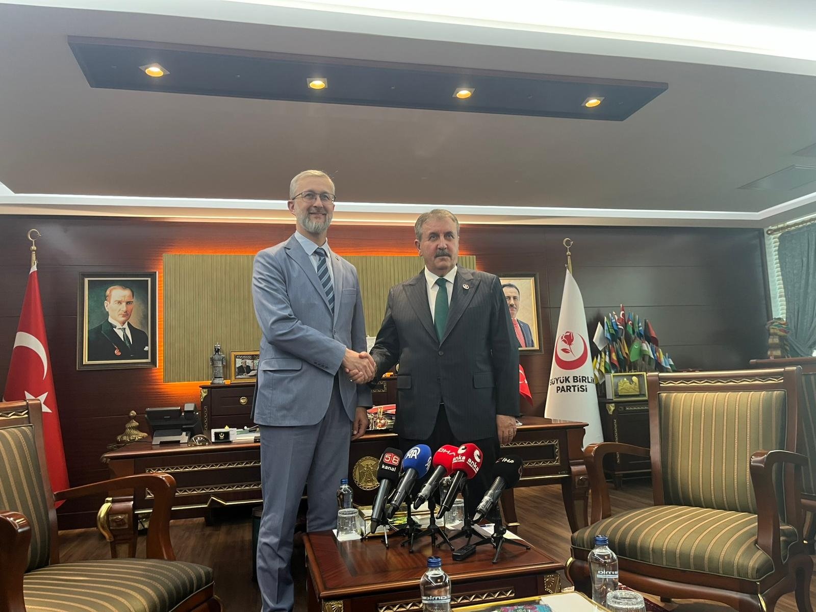 BBP Genel Başkanı Mustafa Destici,