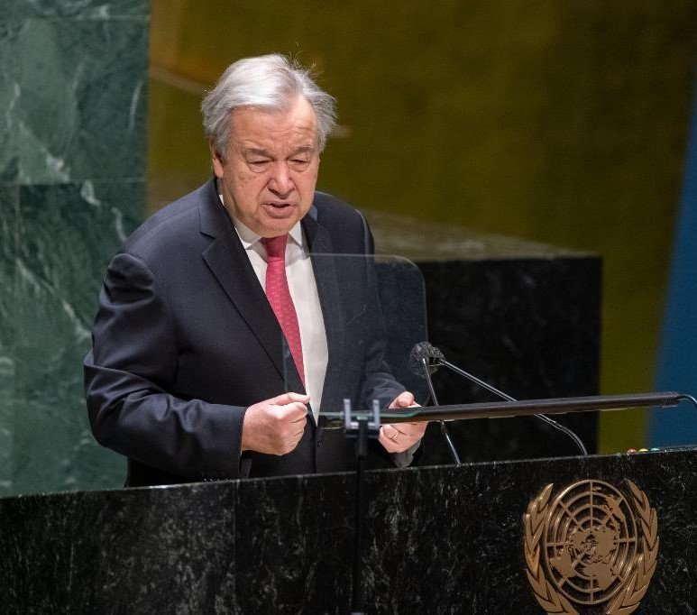 BM Genel Sekreteri Antonio Guterres,