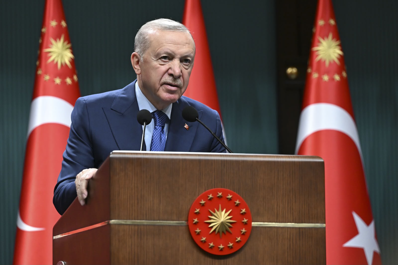 Cumhurbaşkanı Erdoğan, Kabine Toplantısı sonrası