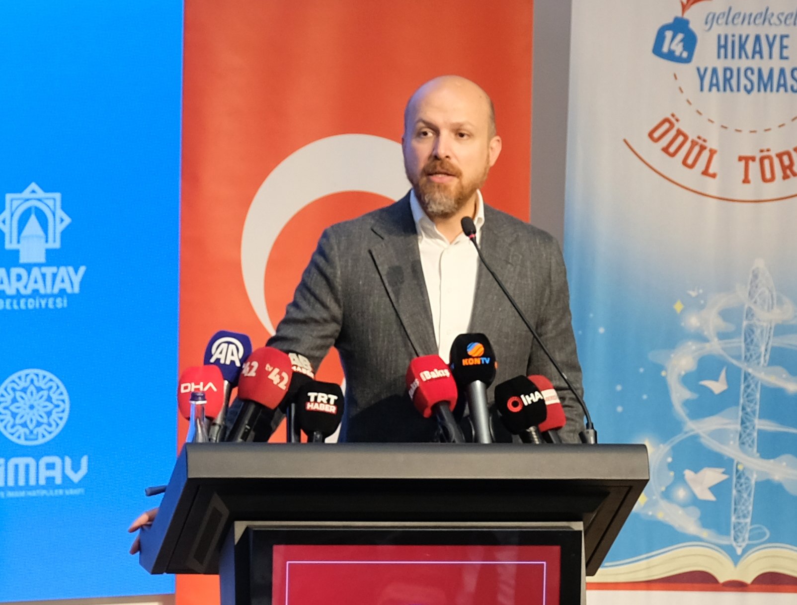 Bilal Erdoğan, Konya'da katıldığı ödül