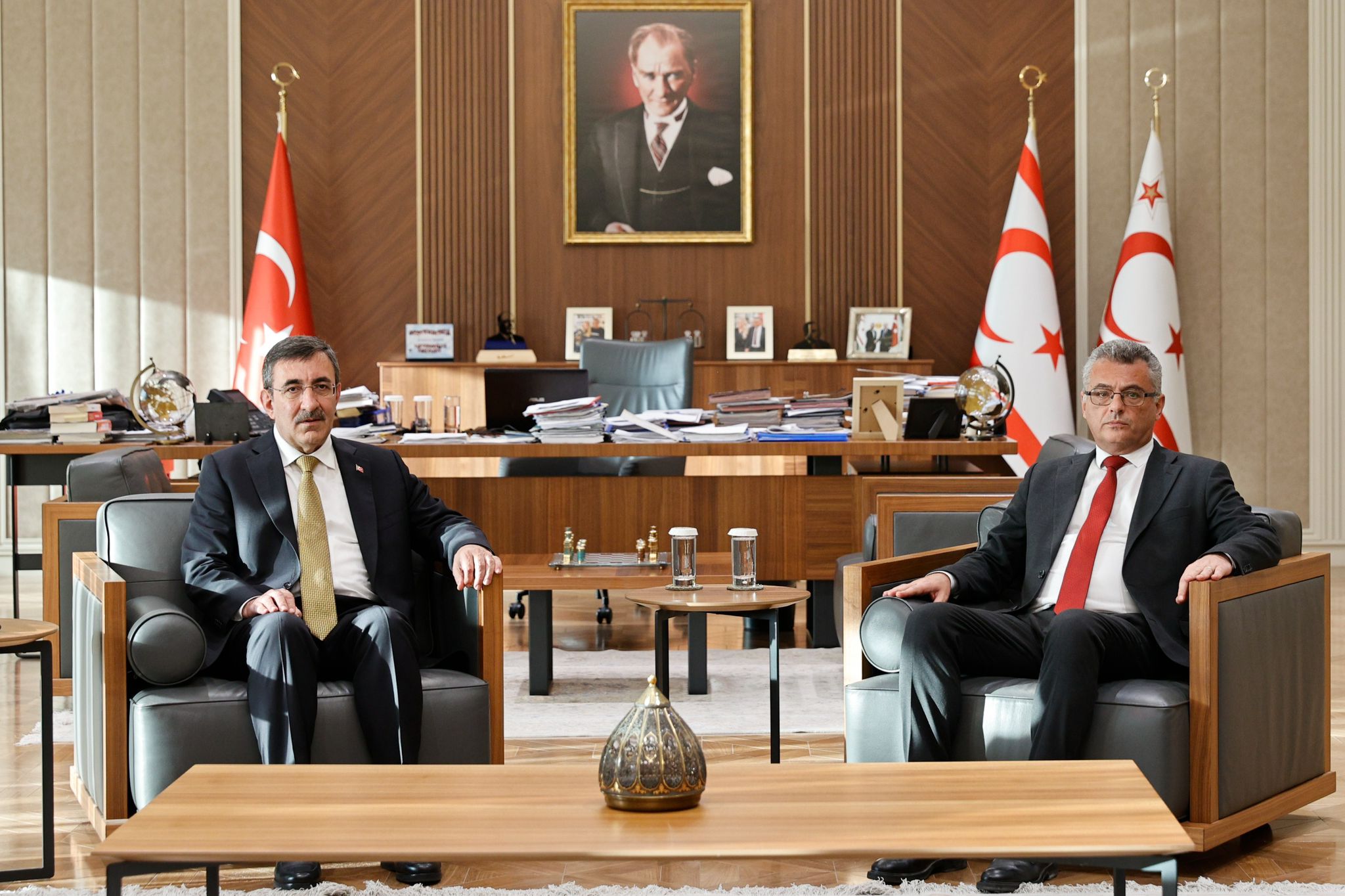 Cumhurbaşkanı Yardımcısı Cevdet Yılmaz, KKTC