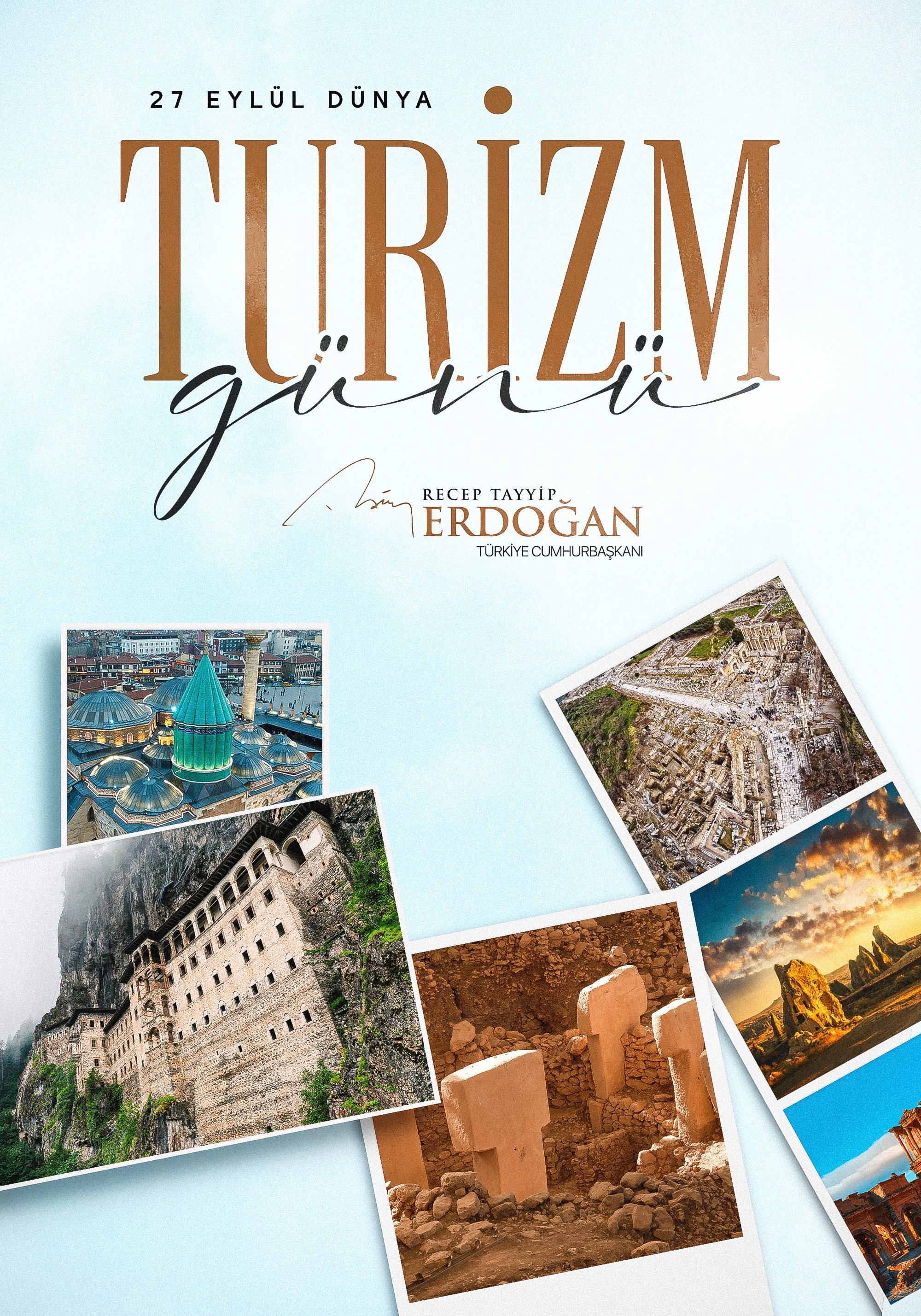 Cumhurbaşkanı Erdoğan, Dünya Turizm Günü'nde
