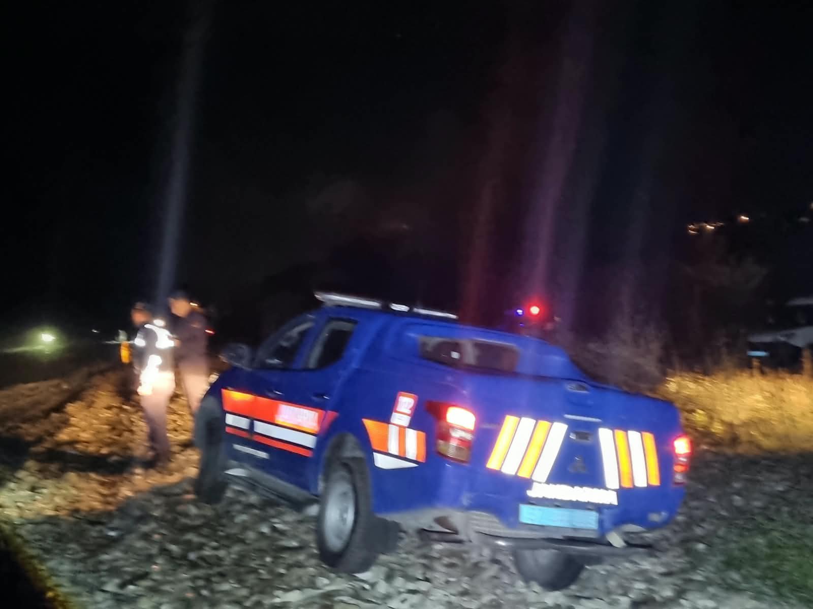 Sinop'ta polis memurlarının bulunduğu tekne