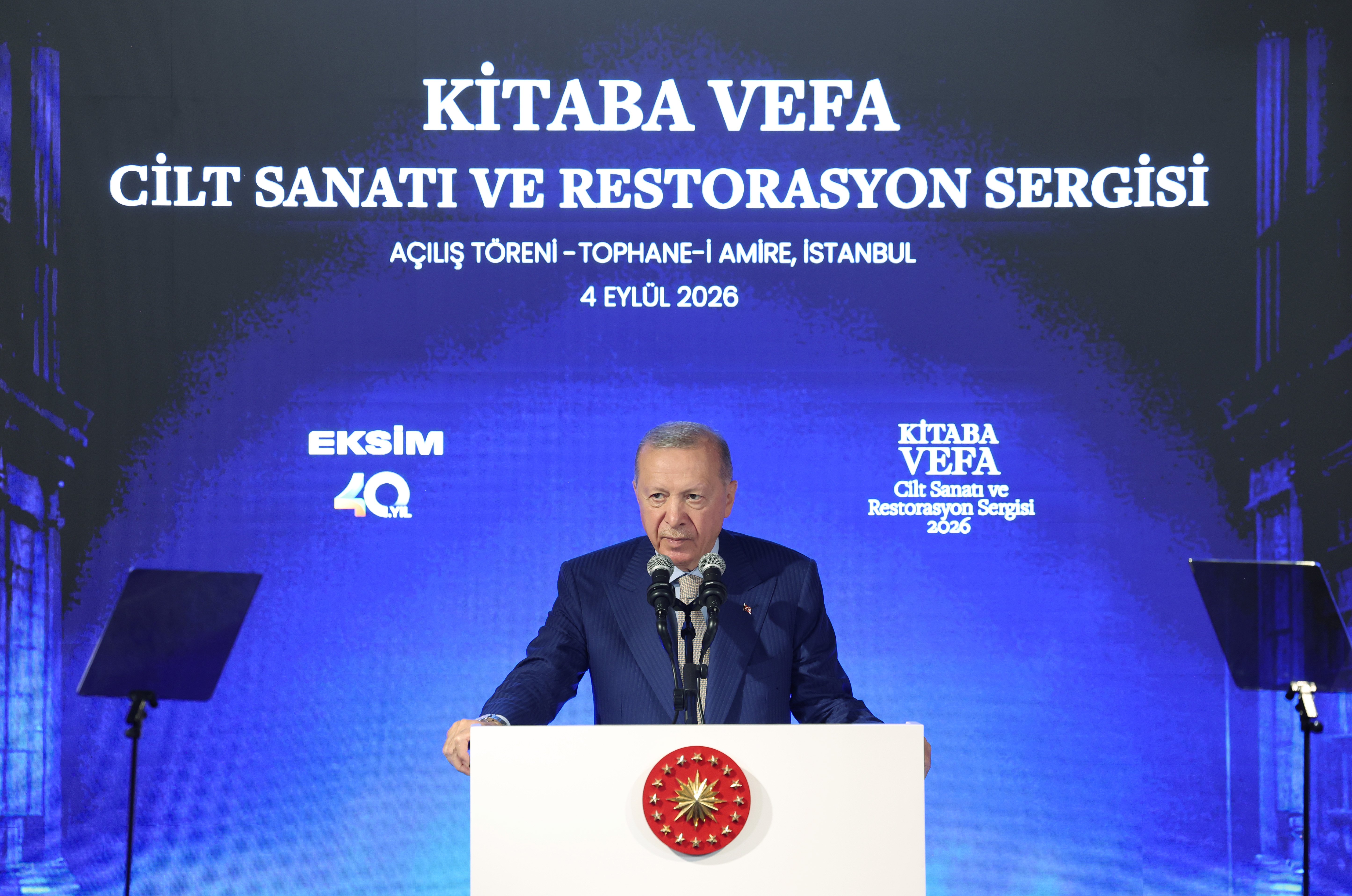 Cumhurbaşkanı Erdoğan, Kitaba Vefa Sergisi'nde