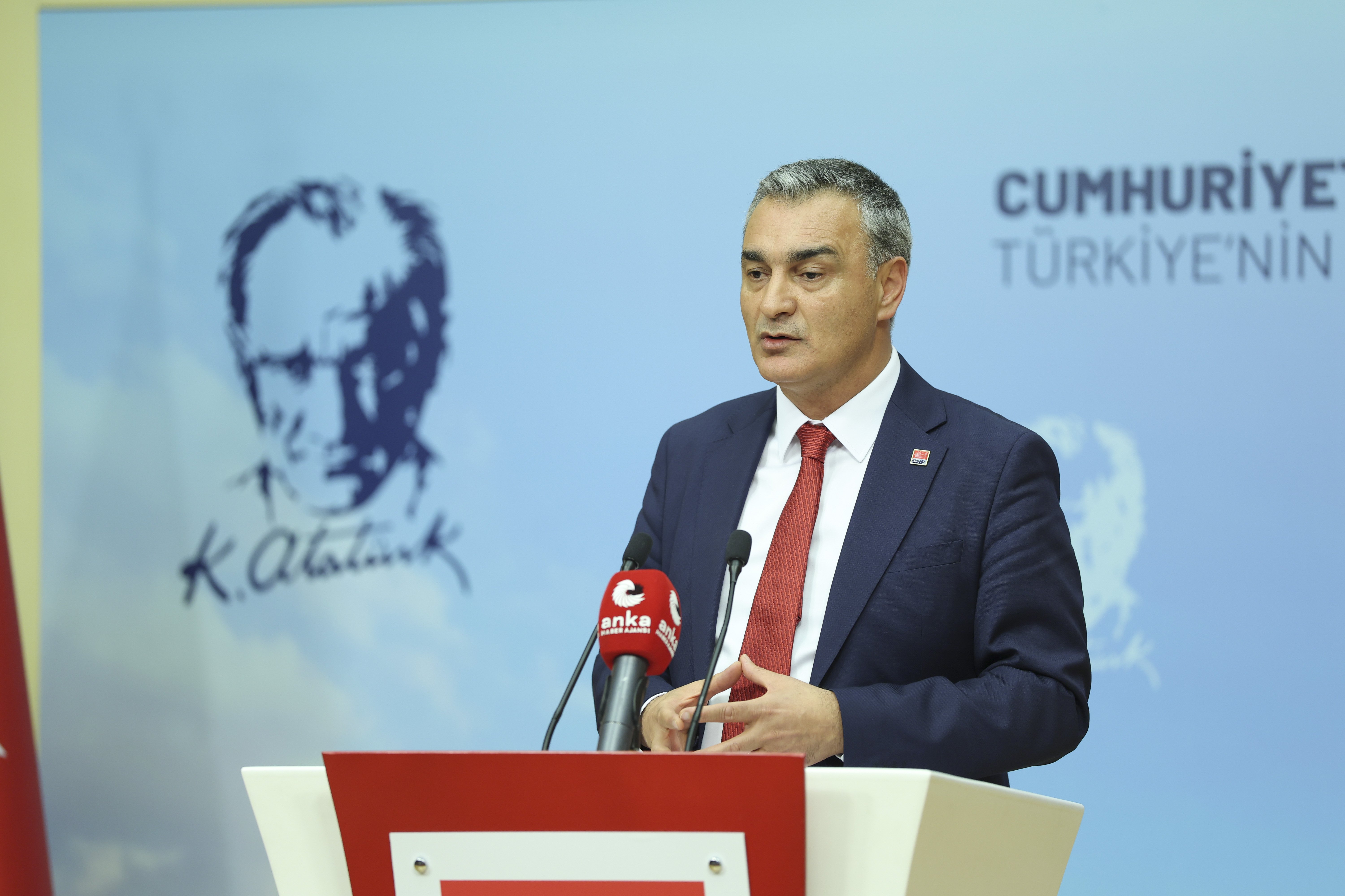 CHP Parti Sözcüsü Müslim Sarı,