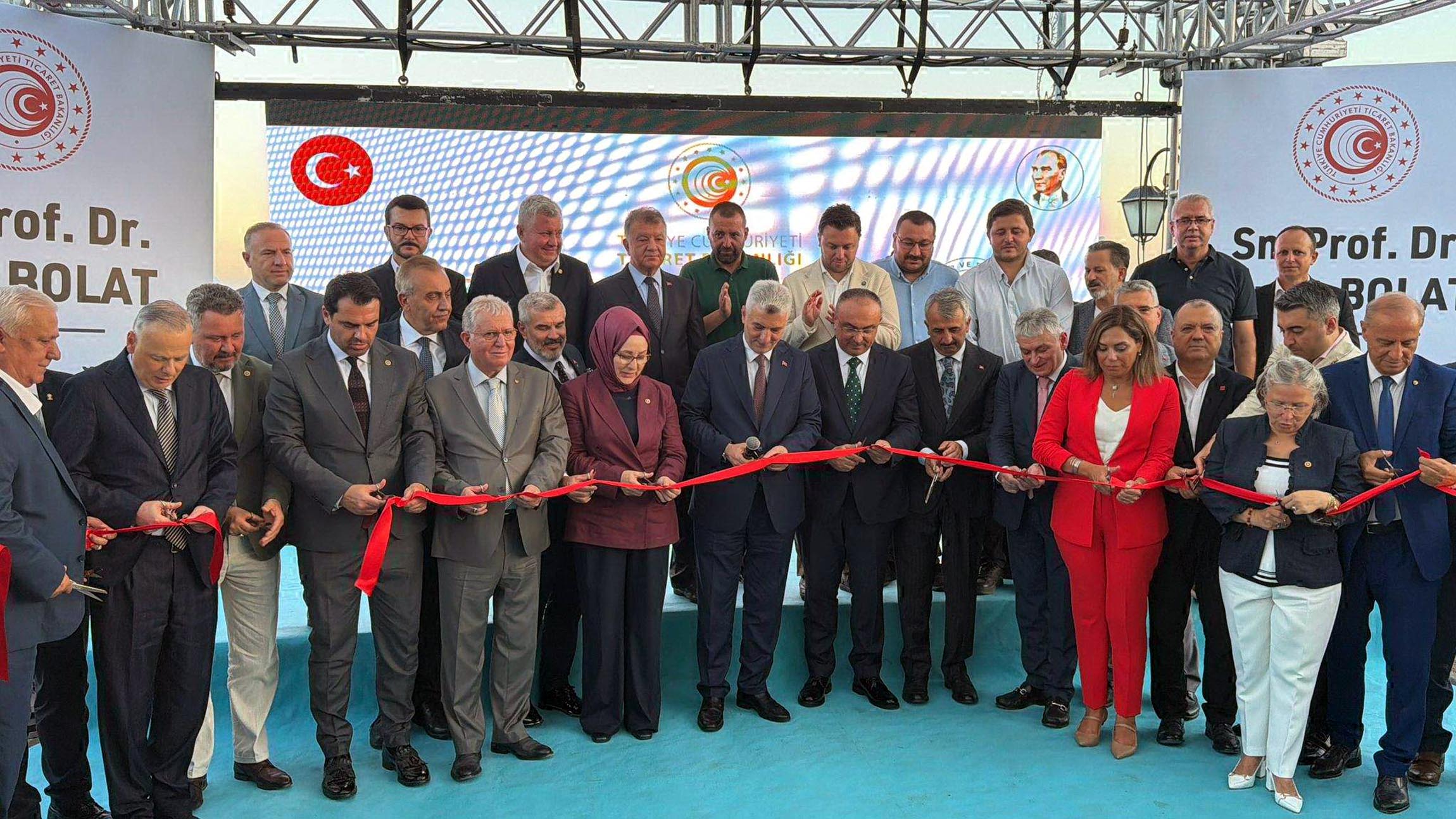 Ticaret Bakanı Ömer Bolat, Tekirdağ'da