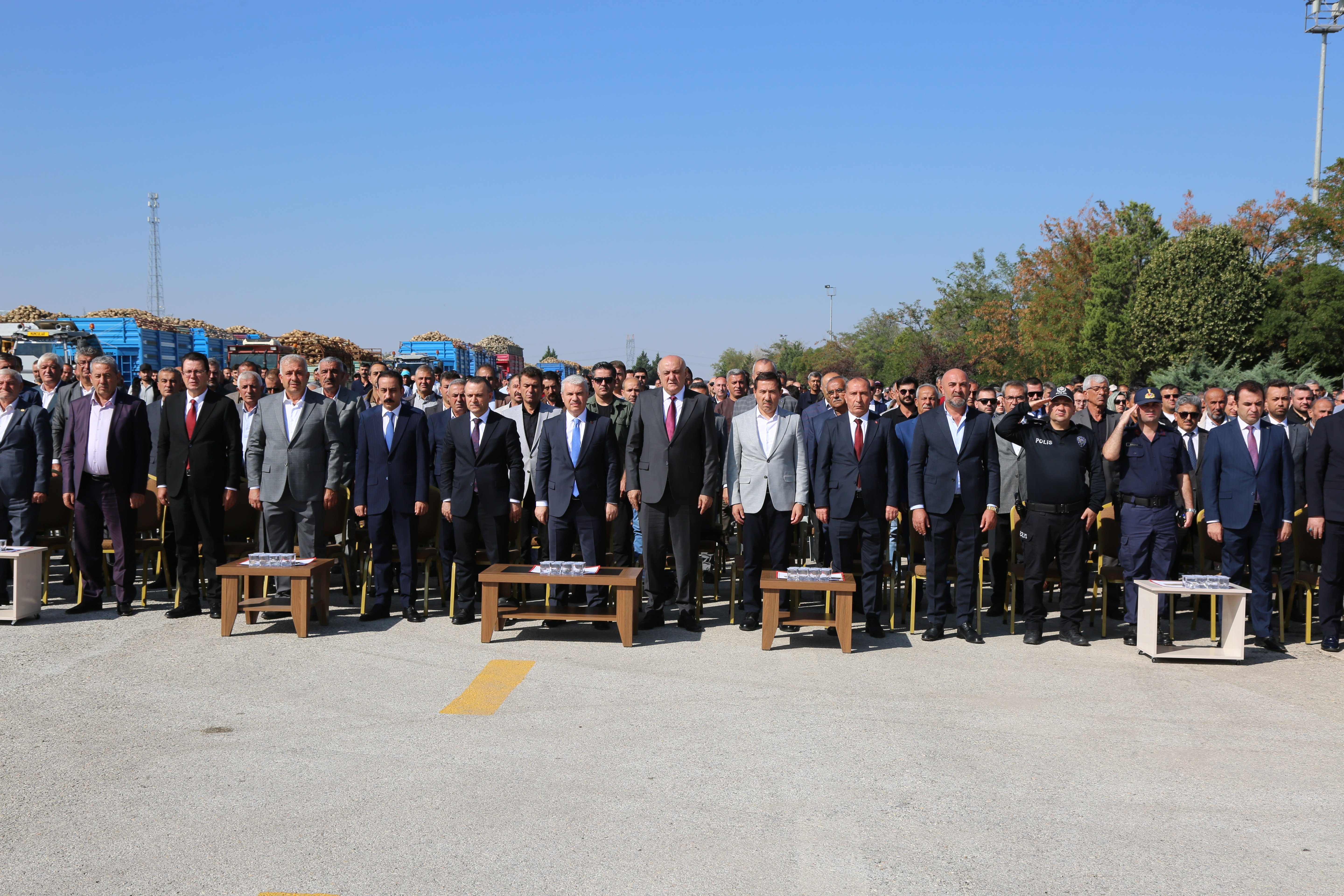 Çumra Şeker Fabrikası'nın 23. kampanya