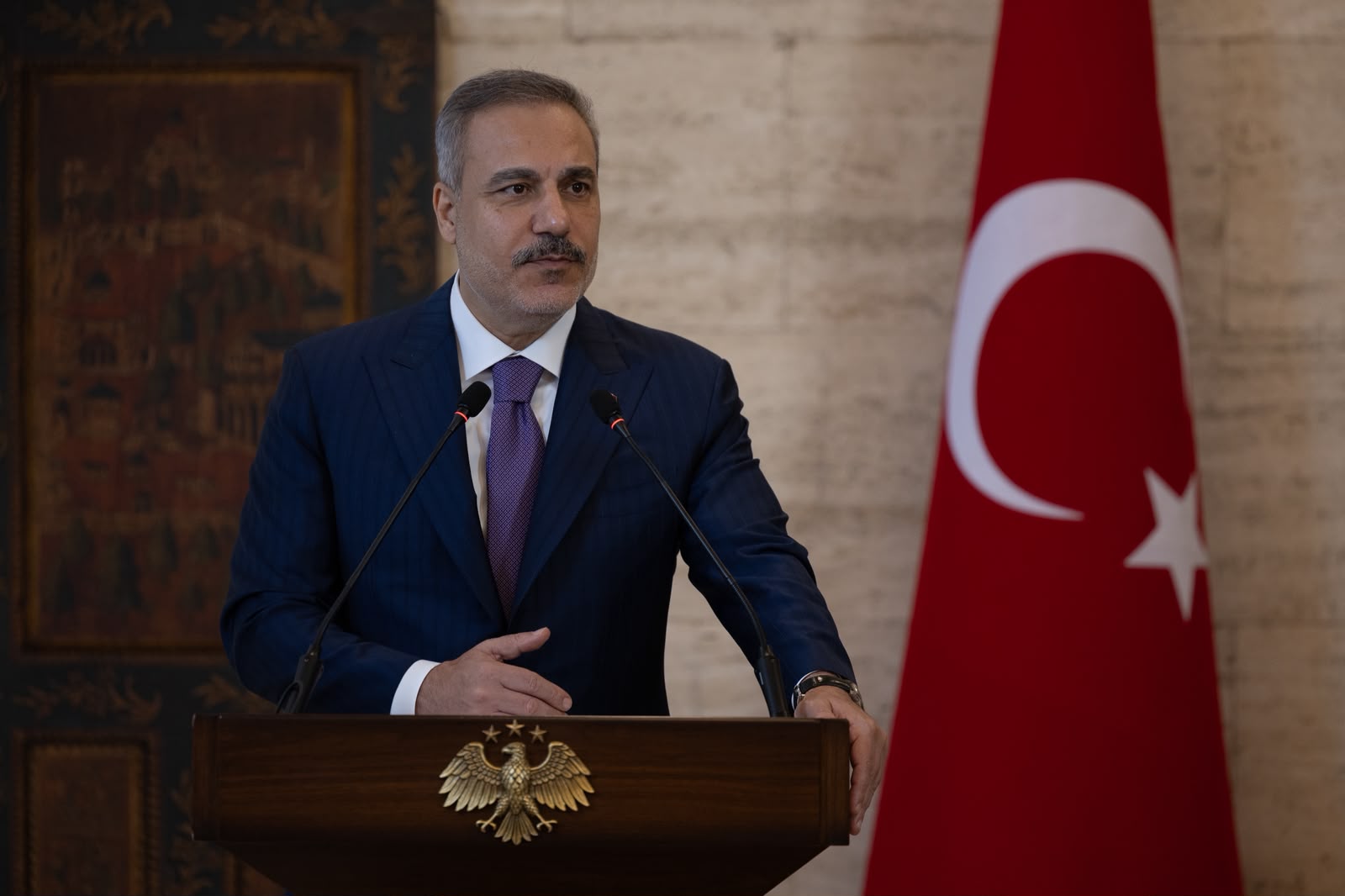 Dışişleri Bakanı Hakan Fidan, Suriye'nin